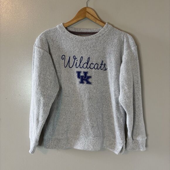 Pressbox Royce Apparel Kentucky Wildcats Sweatshirt Womens Gray Pullover Large - Picture 1 of 7